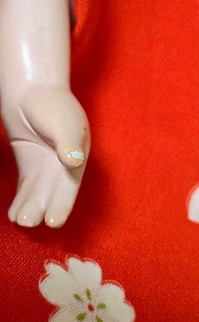 ☆うさぎ✨市松人形(訳あり）『♡華姫♡御前&豆:市松人形セット』✨