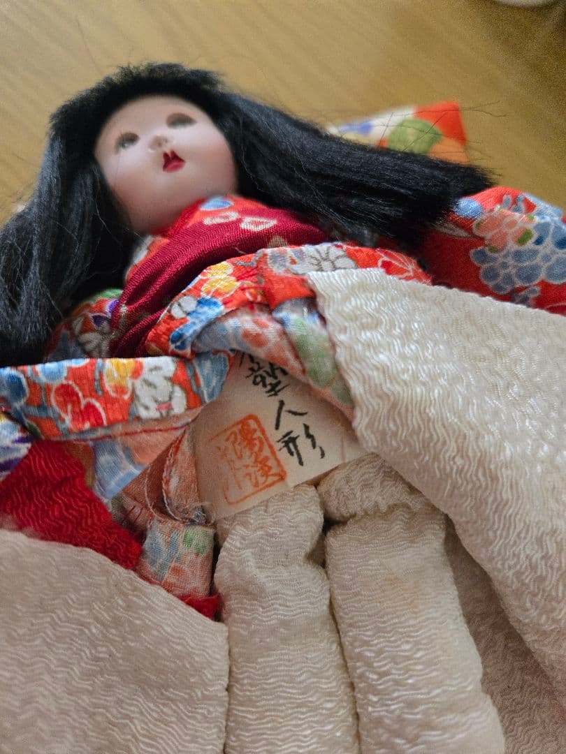 ☆うさぎ✨市松人形(訳あり）『♡華姫♡御前&豆:市松人形セット』✨