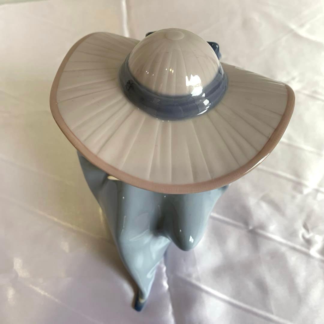 【極美品】リヤドロ LLADRO フィギュリン 5862「花の香りに包まれて」