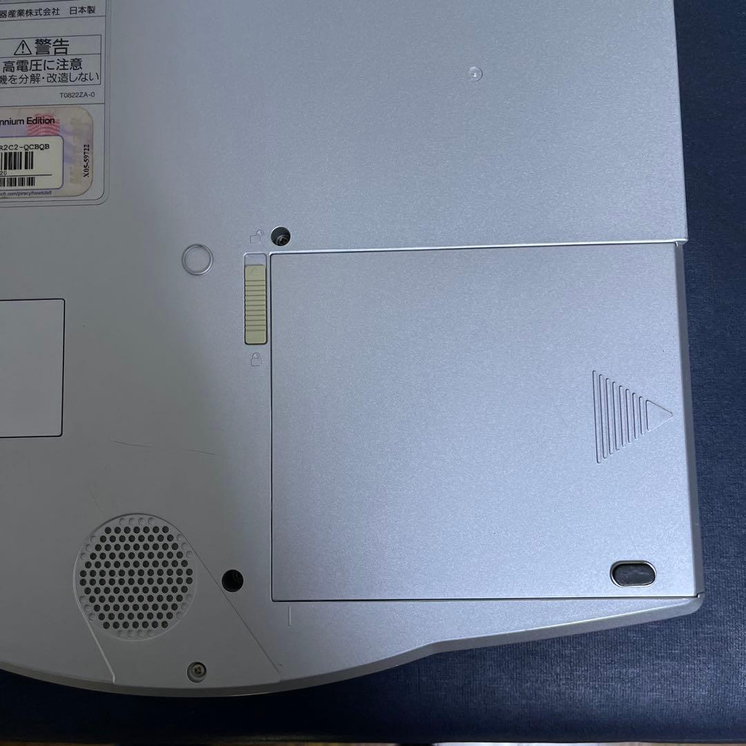 (ジャンク)Panasonic CF-X1 ノートPC シルバー