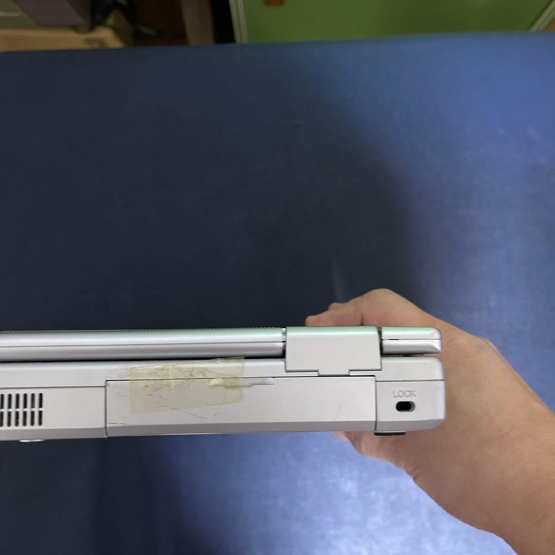 (ジャンク)Panasonic CF-X1 ノートPC シルバー