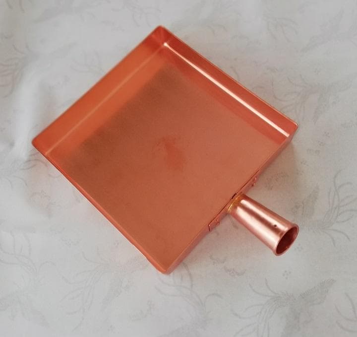 銅製 玉子焼器 関東型１５ｃｍ内面錫メッキ無板厚約１.２ｍｍ日本製