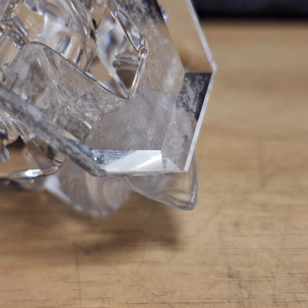 【極美品】スワロフスキー クリスタル 置物 ホース 跳ね馬 箱なし 廃盤品