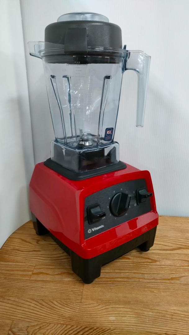 【美品】バイタミックスE310　レッド　1639