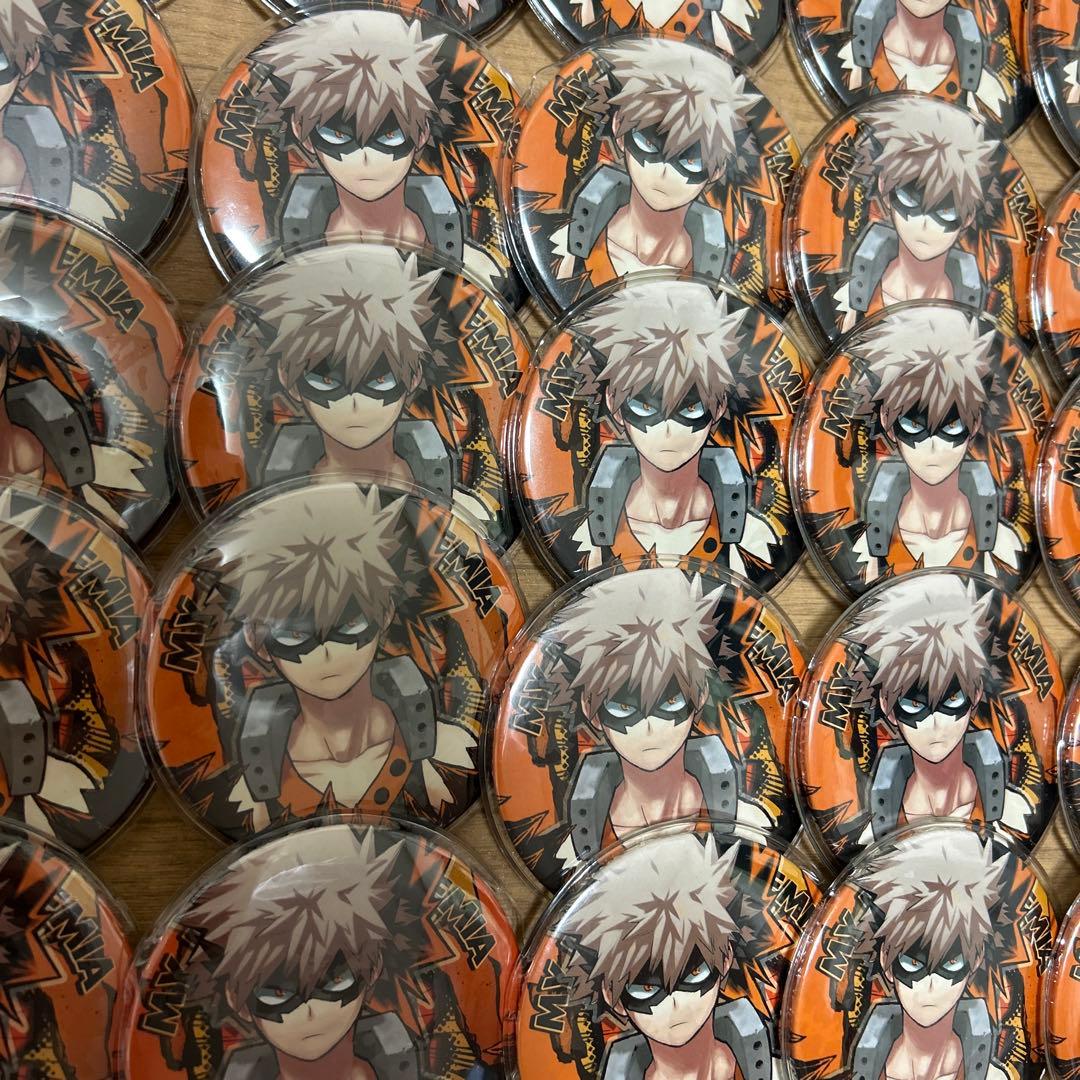 爆豪勝己 原作 缶バッジ 25個セット