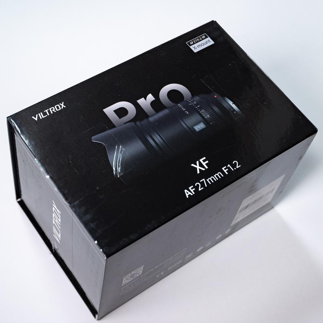 VILTROX 27mm F1.2 Pro XF 富士フイルム Xマウント用