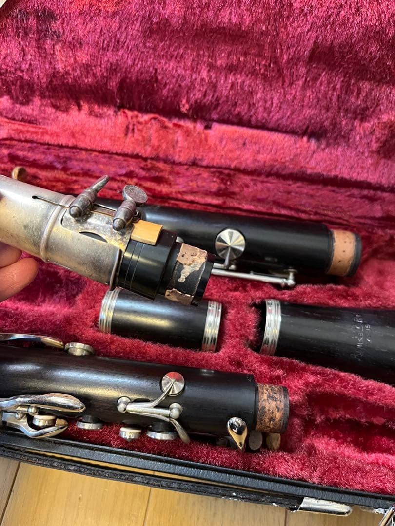 Auguste buffet Paris クラリネット