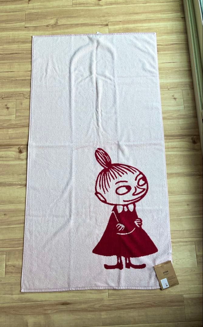 【新品】ムーミン アラビア バスタオル リトルミイ ピンク 希少