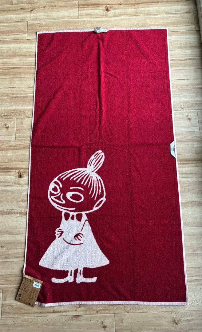 【新品】ムーミン アラビア バスタオル リトルミイ ピンク 希少