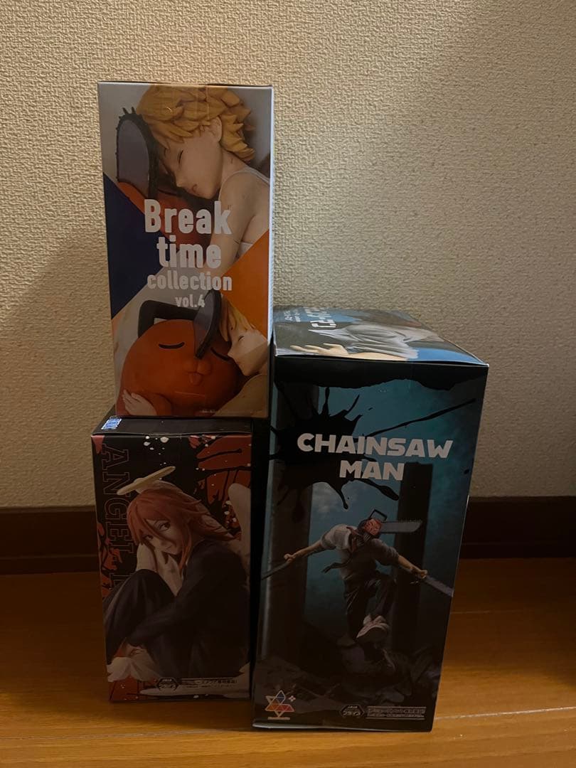 チェンソーマン プライズフィギュア 3点セット（デンジ・ポチタ・天使の悪魔）