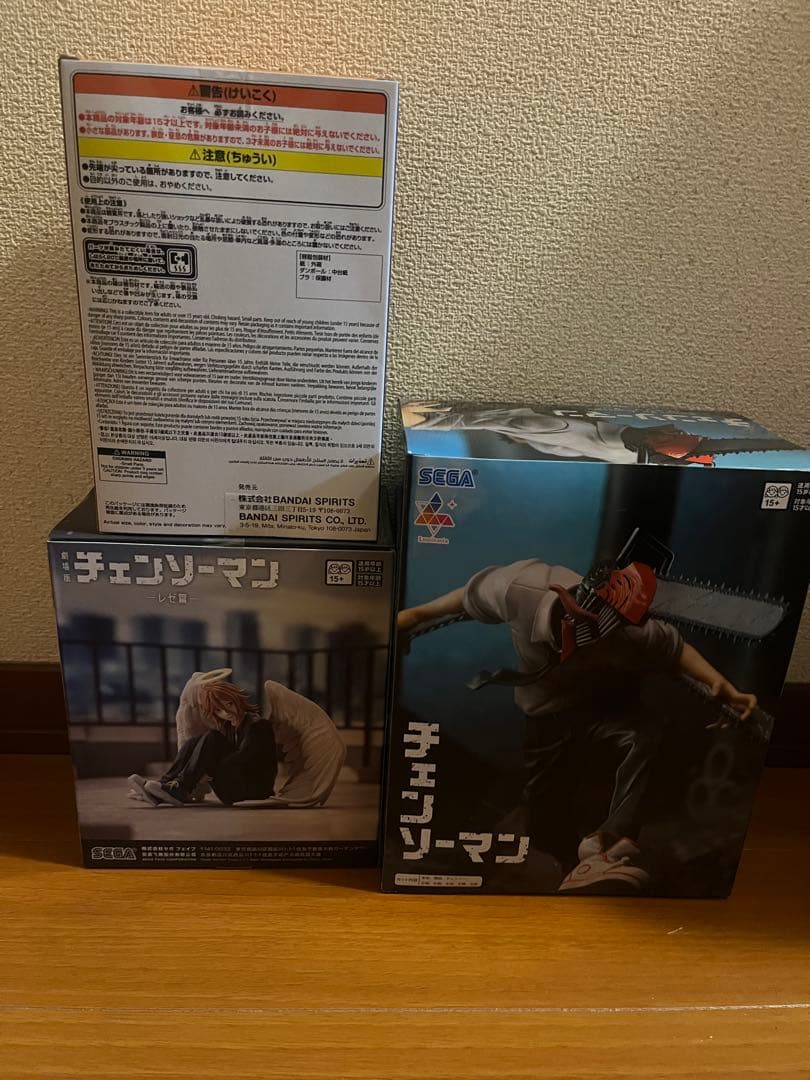 チェンソーマン プライズフィギュア 3点セット（デンジ・ポチタ・天使の悪魔）