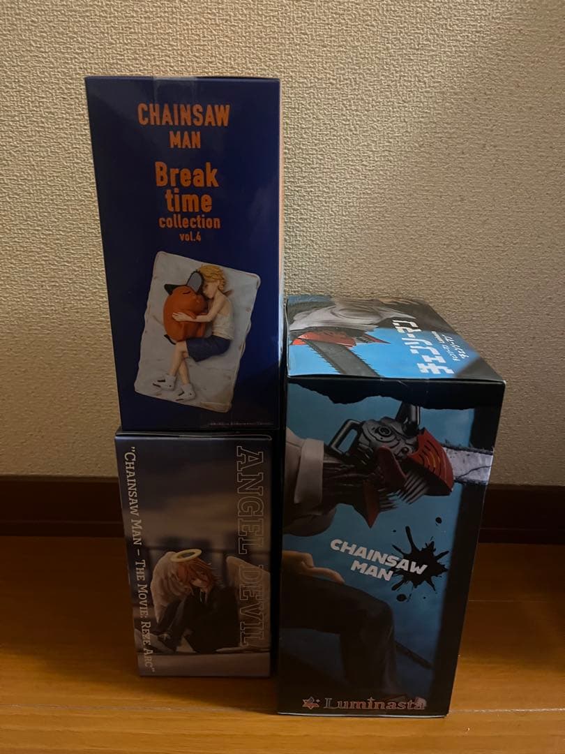 チェンソーマン プライズフィギュア 3点セット（デンジ・ポチタ・天使の悪魔）