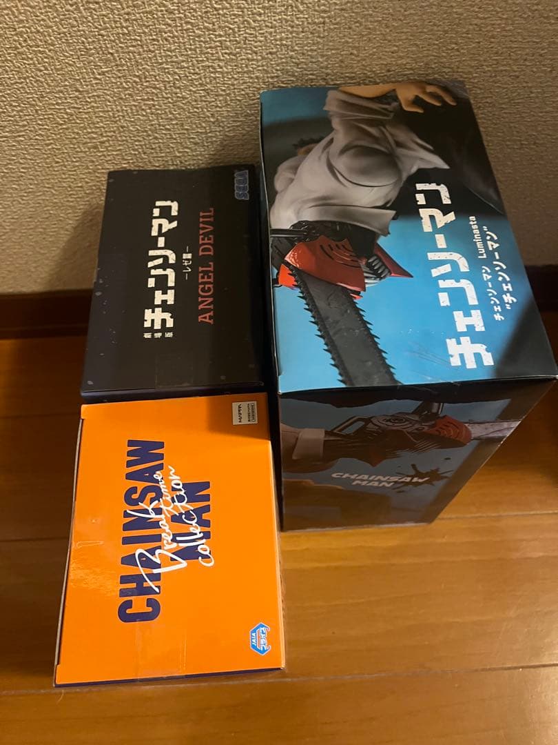 チェンソーマン プライズフィギュア 3点セット（デンジ・ポチタ・天使の悪魔）