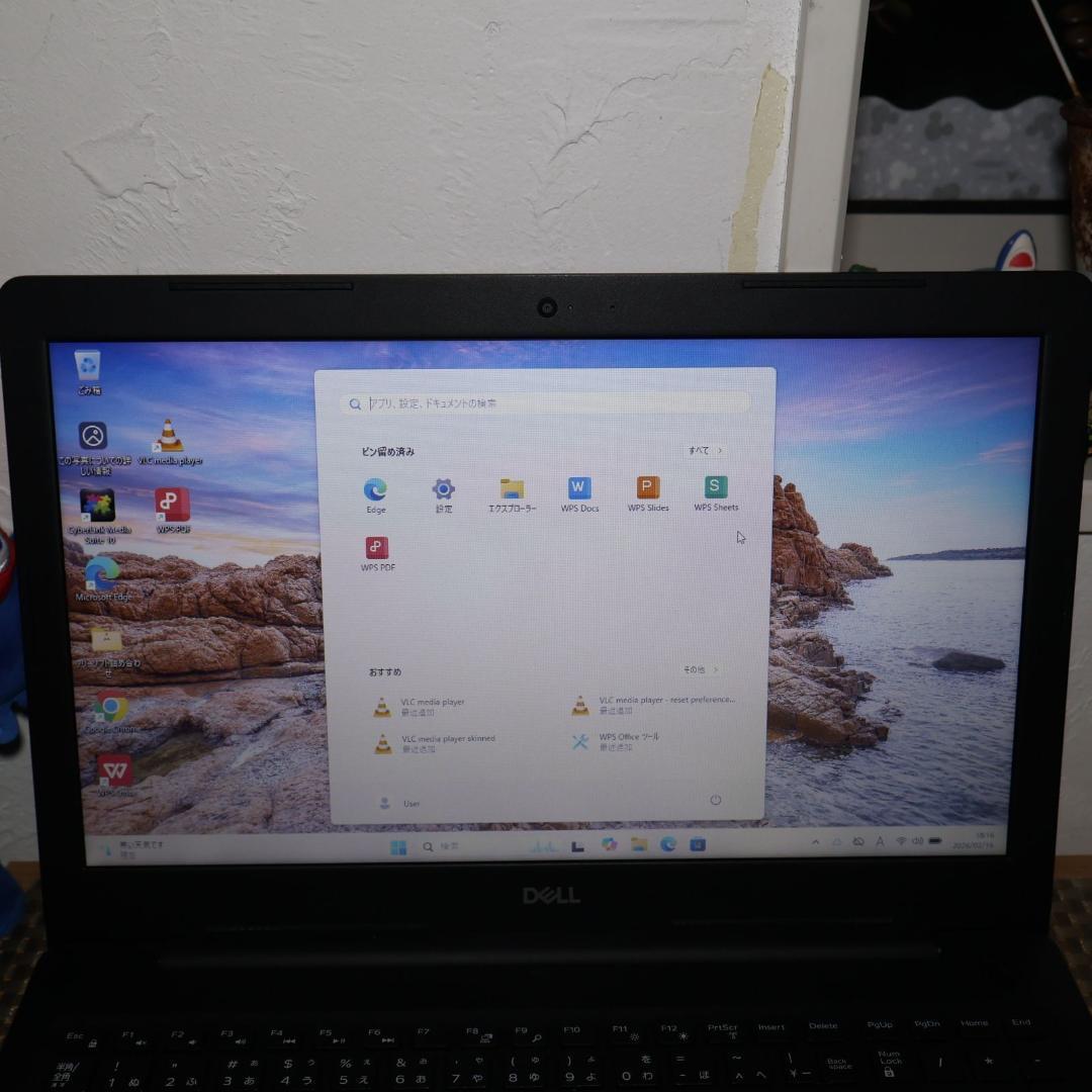 特価品！Win11公式対応CPU/メモリ4G/新品SSD/DVD/無線/カメラ