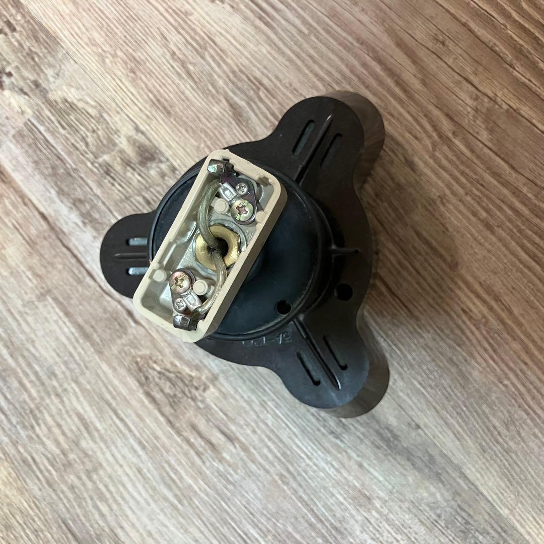 人気　籐 籐傘　照明 シーリングライト　3灯