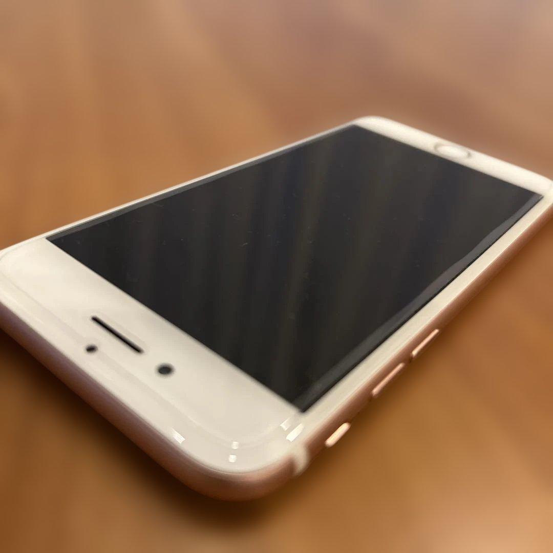 美品　Apple iPhone 7 128GB ローズゴールド