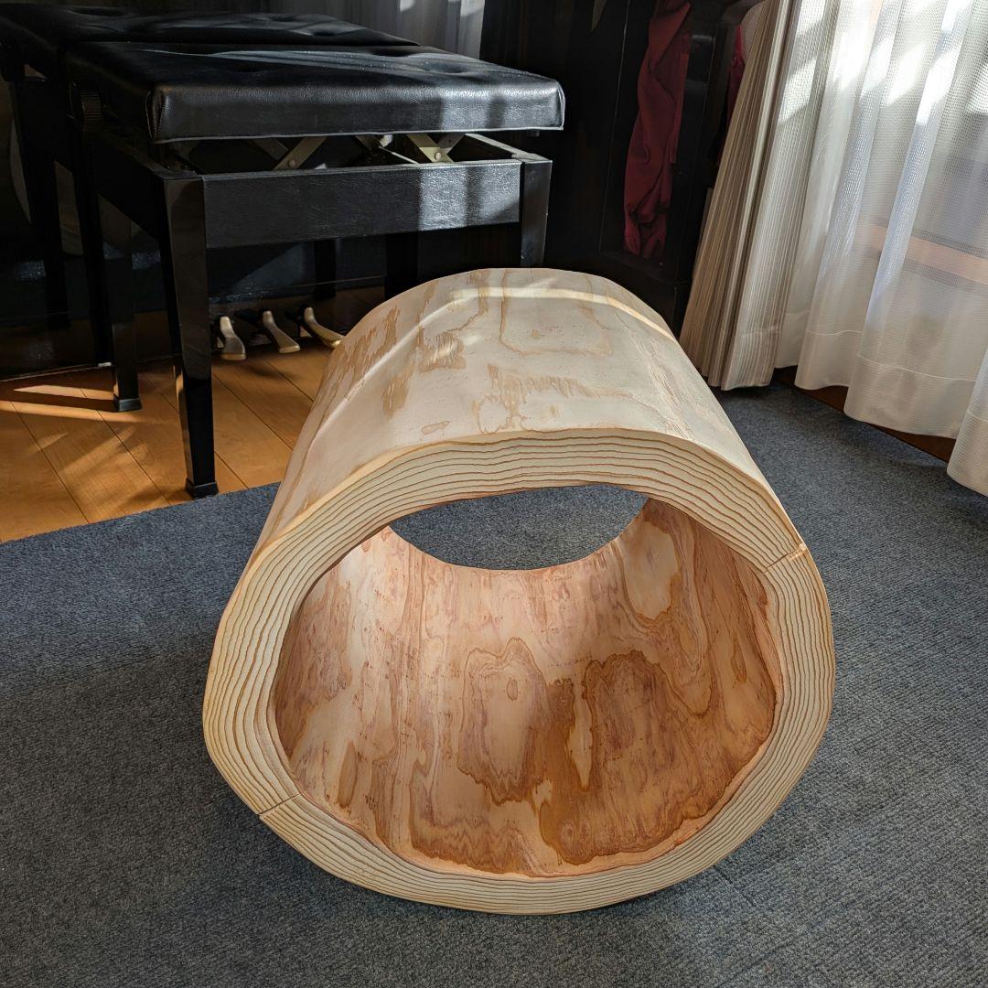 すーぱーかぶかぶ　杉①　大型　くり抜き　高さ約45㎝