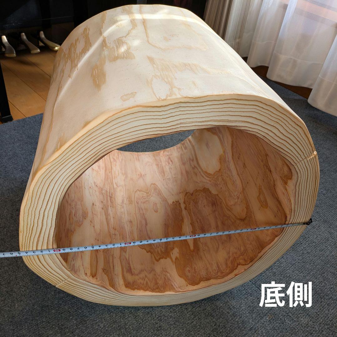 すーぱーかぶかぶ　杉①　大型　くり抜き　高さ約45㎝