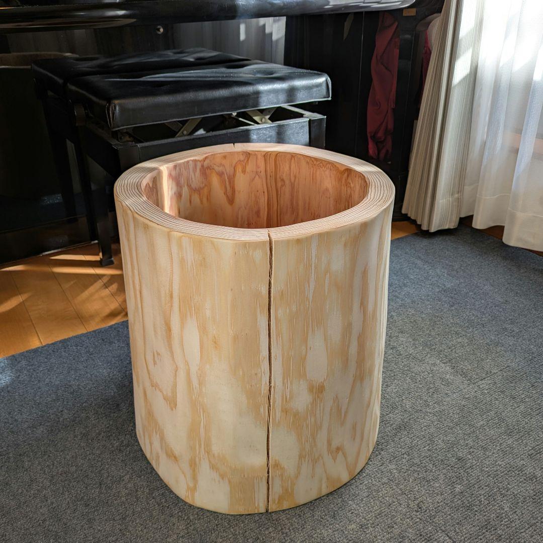 すーぱーかぶかぶ　杉①　大型　くり抜き　高さ約45㎝