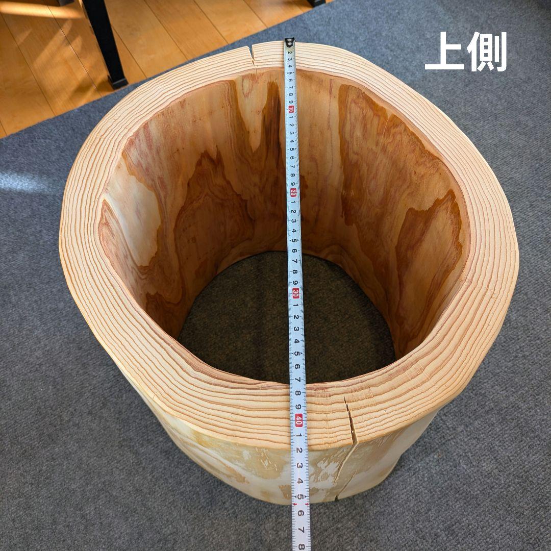 すーぱーかぶかぶ　杉①　大型　くり抜き　高さ約45㎝