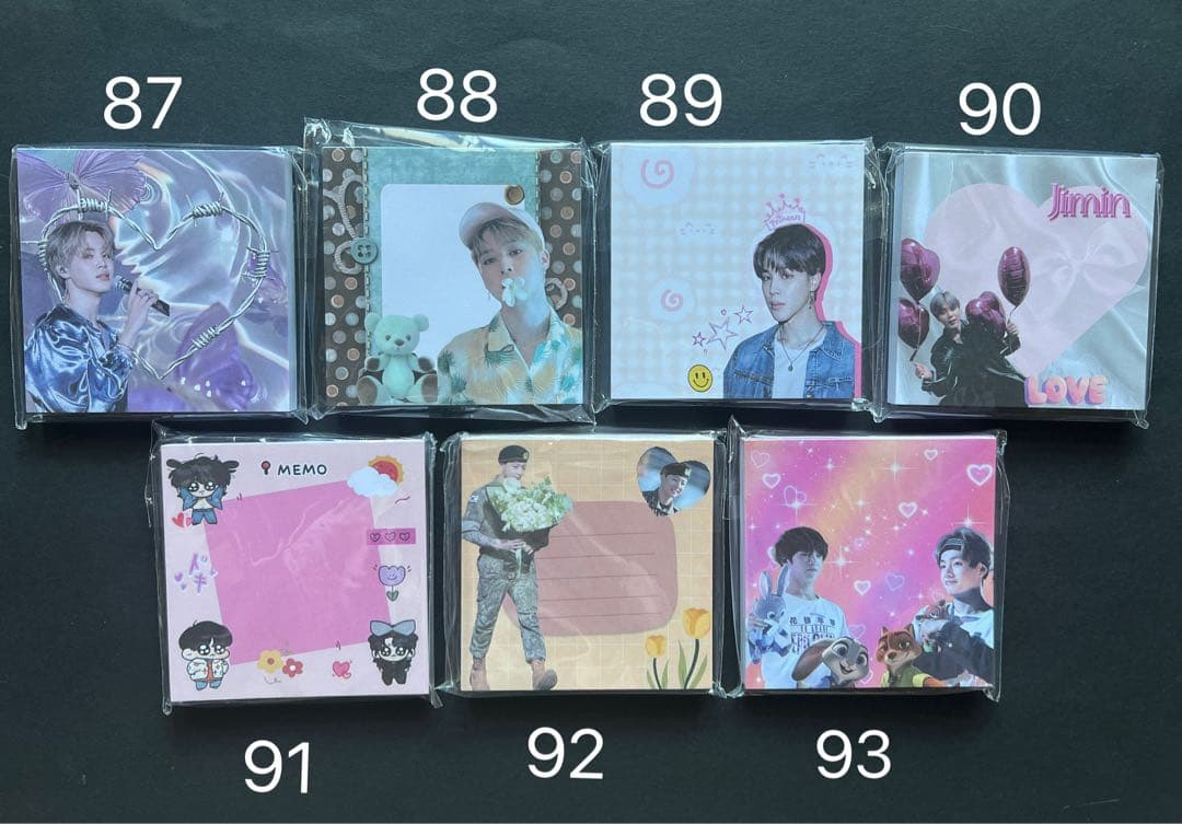 BTS バンタン　2026 新作　メモ帳　メモ　50枚