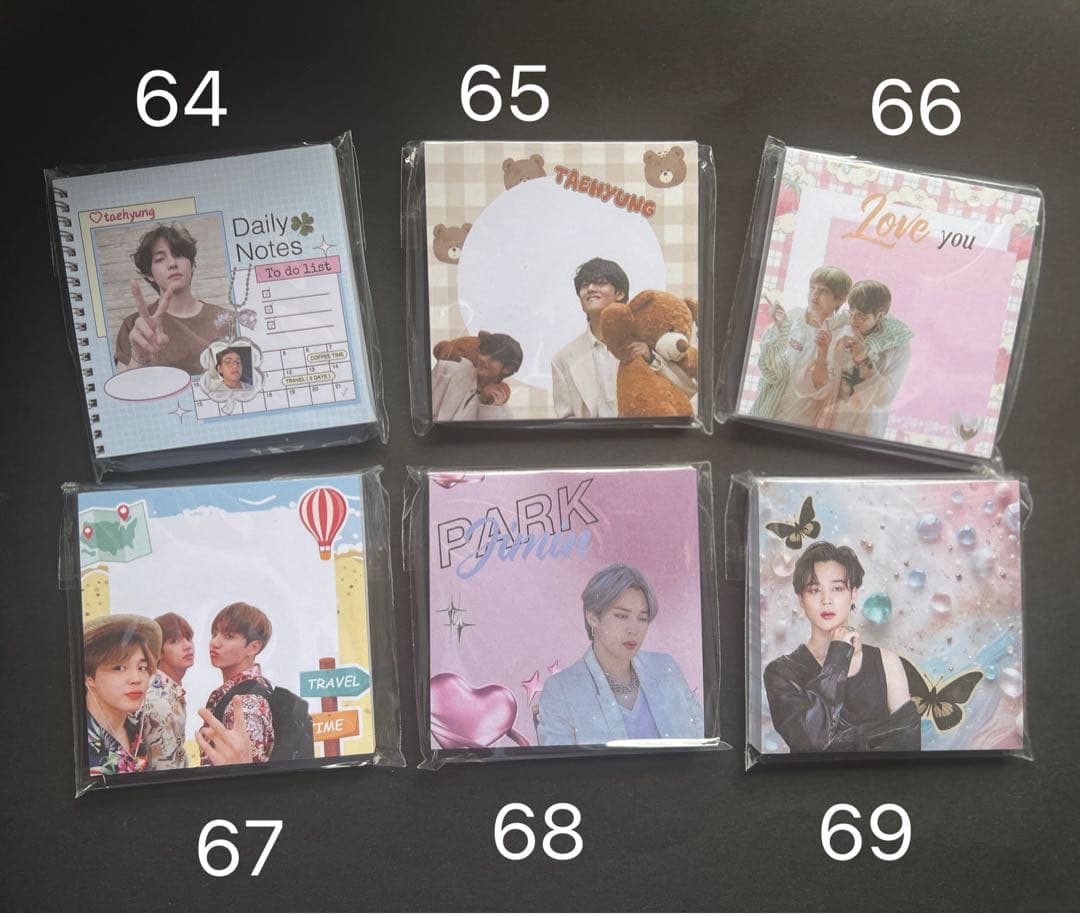 BTS バンタン　2026 新作　メモ帳　メモ　50枚