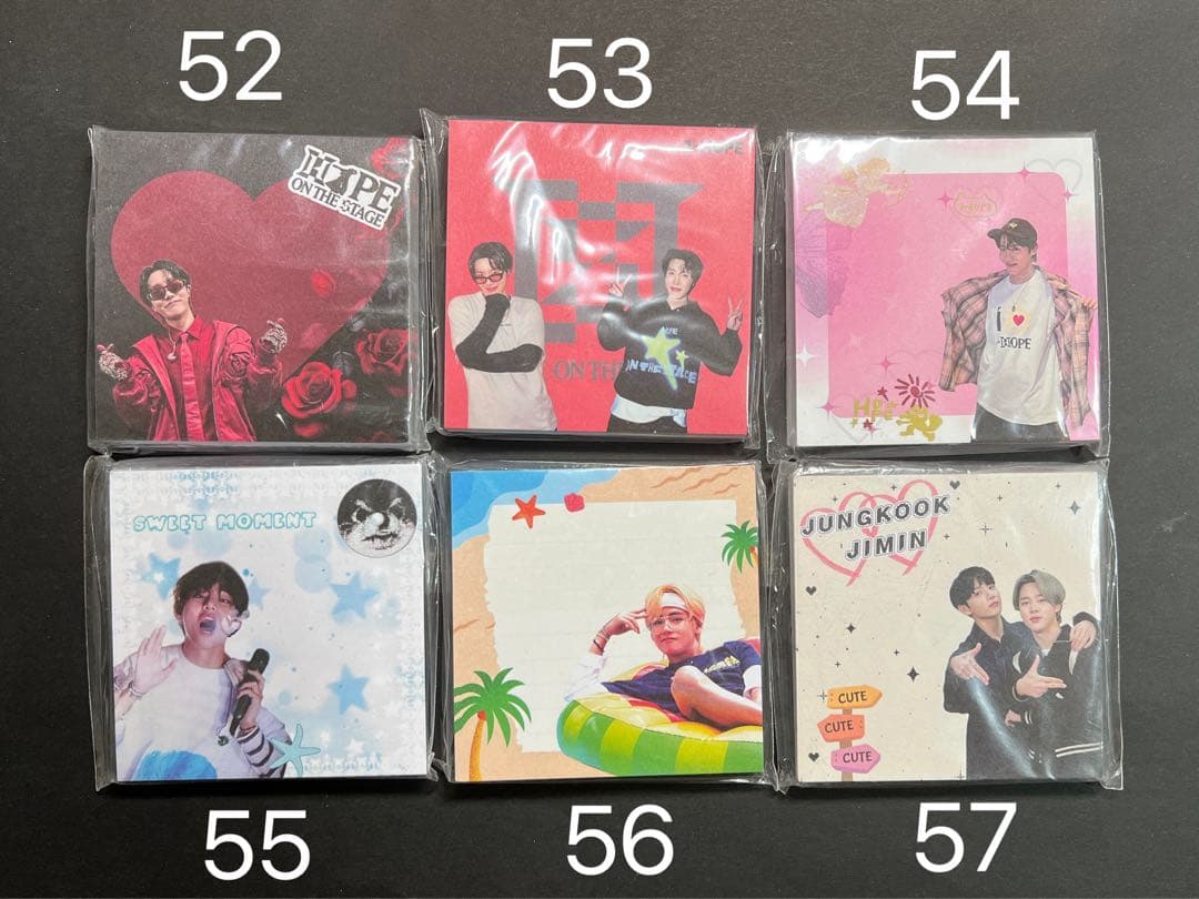 BTS バンタン　2026 新作　メモ帳　メモ　50枚