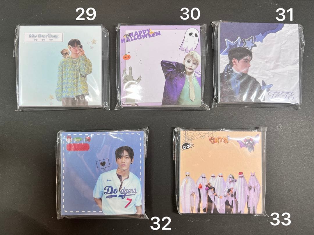 BTS バンタン　2026 新作　メモ帳　メモ　50枚