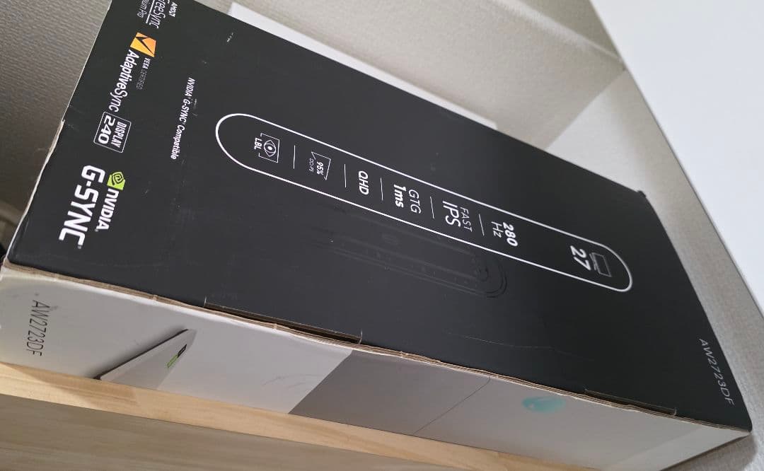 Dell Alienware AW2723DF 27インチゲーミング モニター