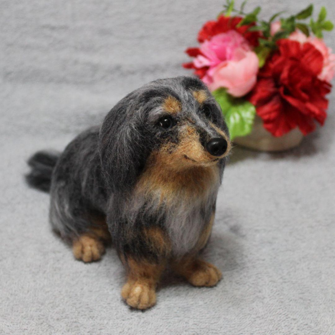 羊毛フェルト オーダー 「リアルで可愛いワンちゃん」柴犬 うちの子 ぬいぐるみ