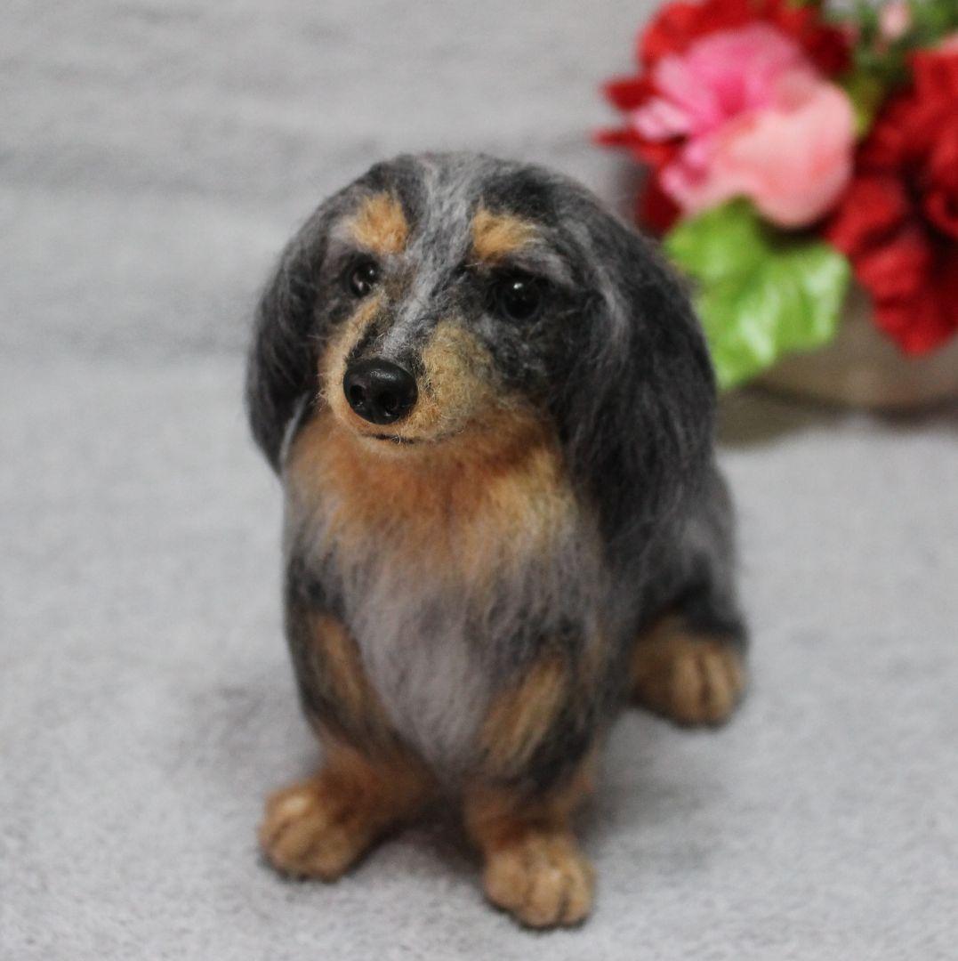 羊毛フェルト オーダー 「リアルで可愛いワンちゃん」柴犬 うちの子 ぬいぐるみ
