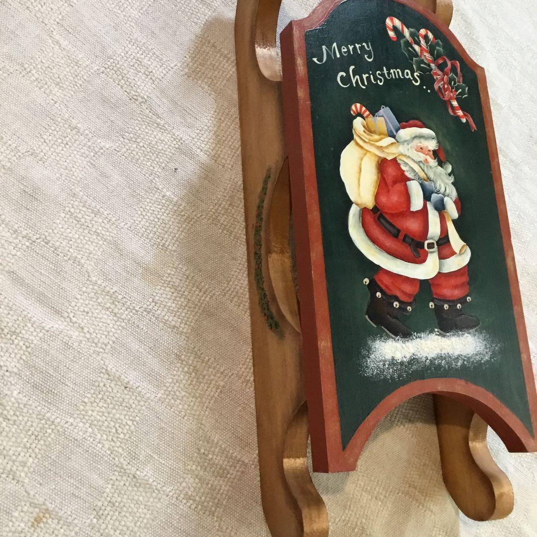 トールペイント　クリスマス　サンタクロース