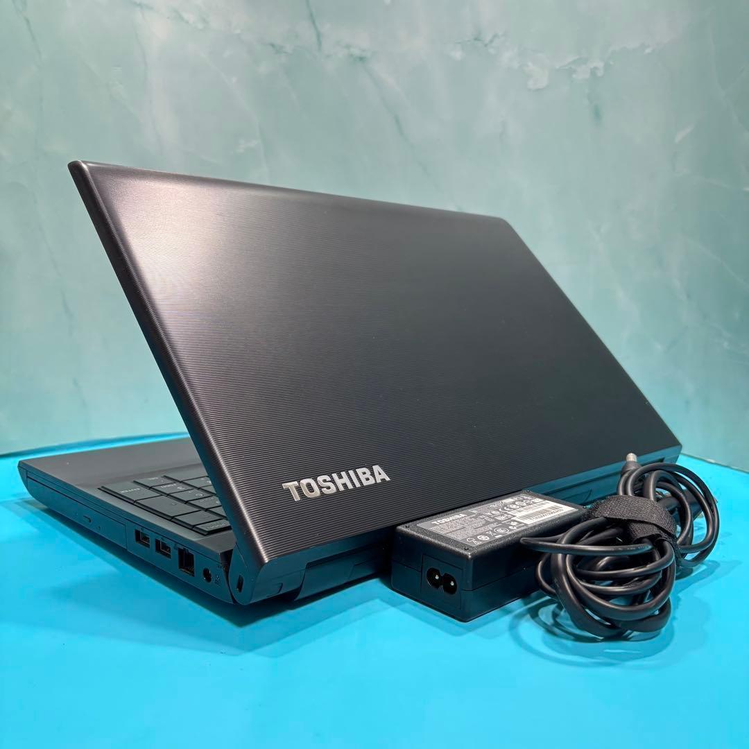 限定セール！動作◎美品★オフィス付★東芝★新品爆速SSD＆8GB★ノートPC★