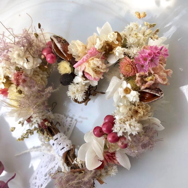 ナチュラルハートリース