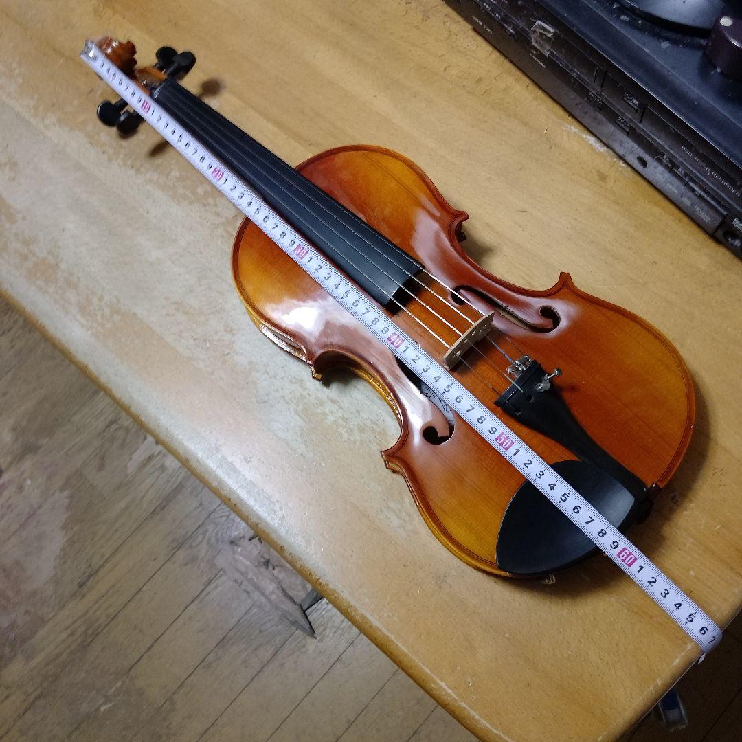 ♥特価♥ハルシュハットバイオリン全長約60センチ(4/4).弓ケ―ス松脂調弦笛付