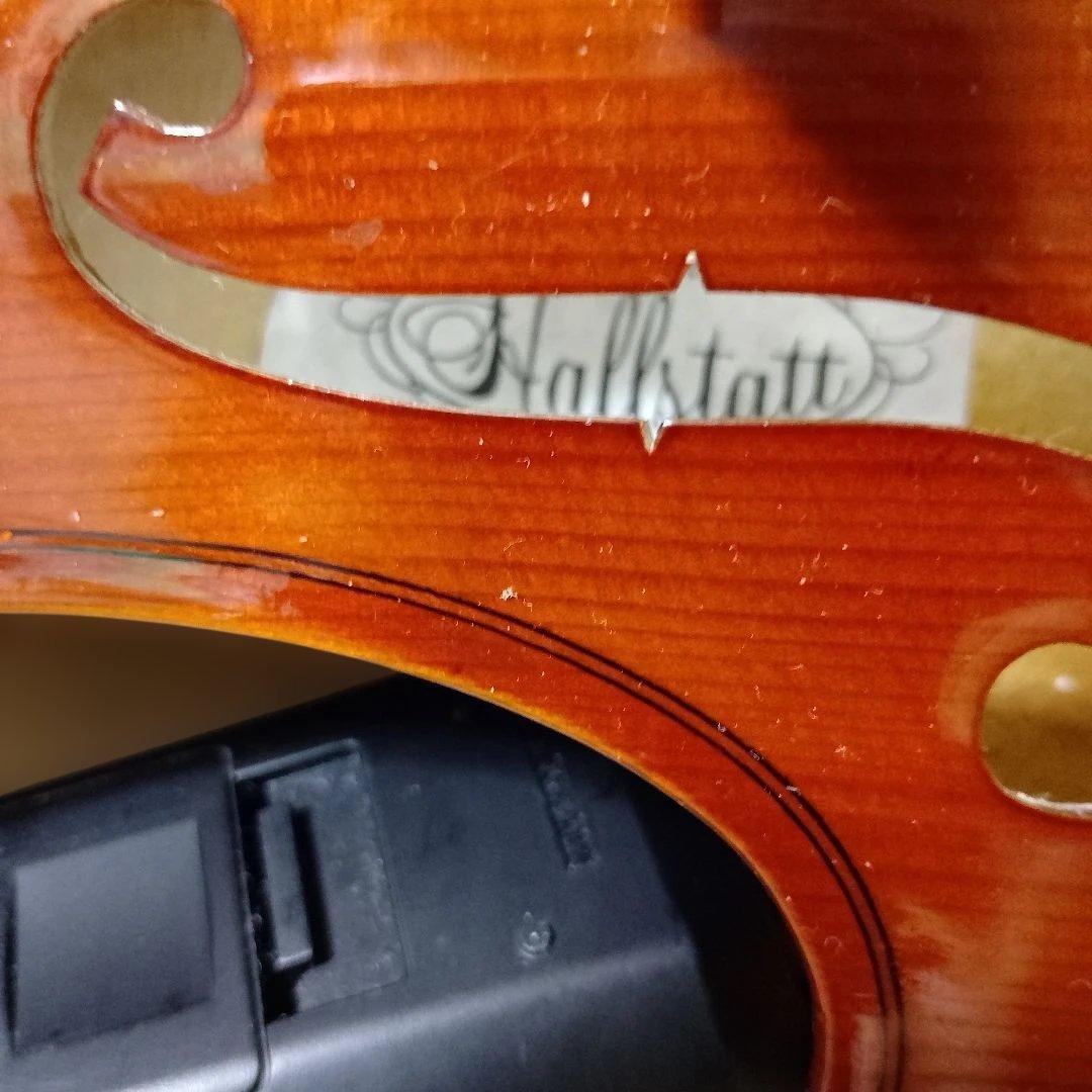 ♥特価♥ハルシュハットバイオリン全長約60センチ(4/4).弓ケ―ス松脂調弦笛付