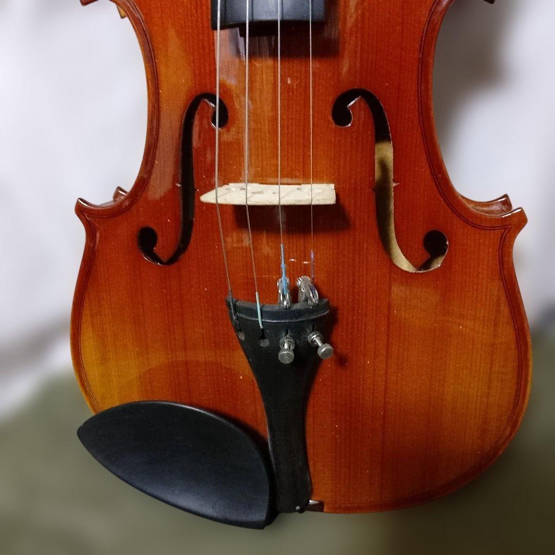 ♥特価♥ハルシュハットバイオリン全長約60センチ(4/4).弓ケ―ス松脂調弦笛付