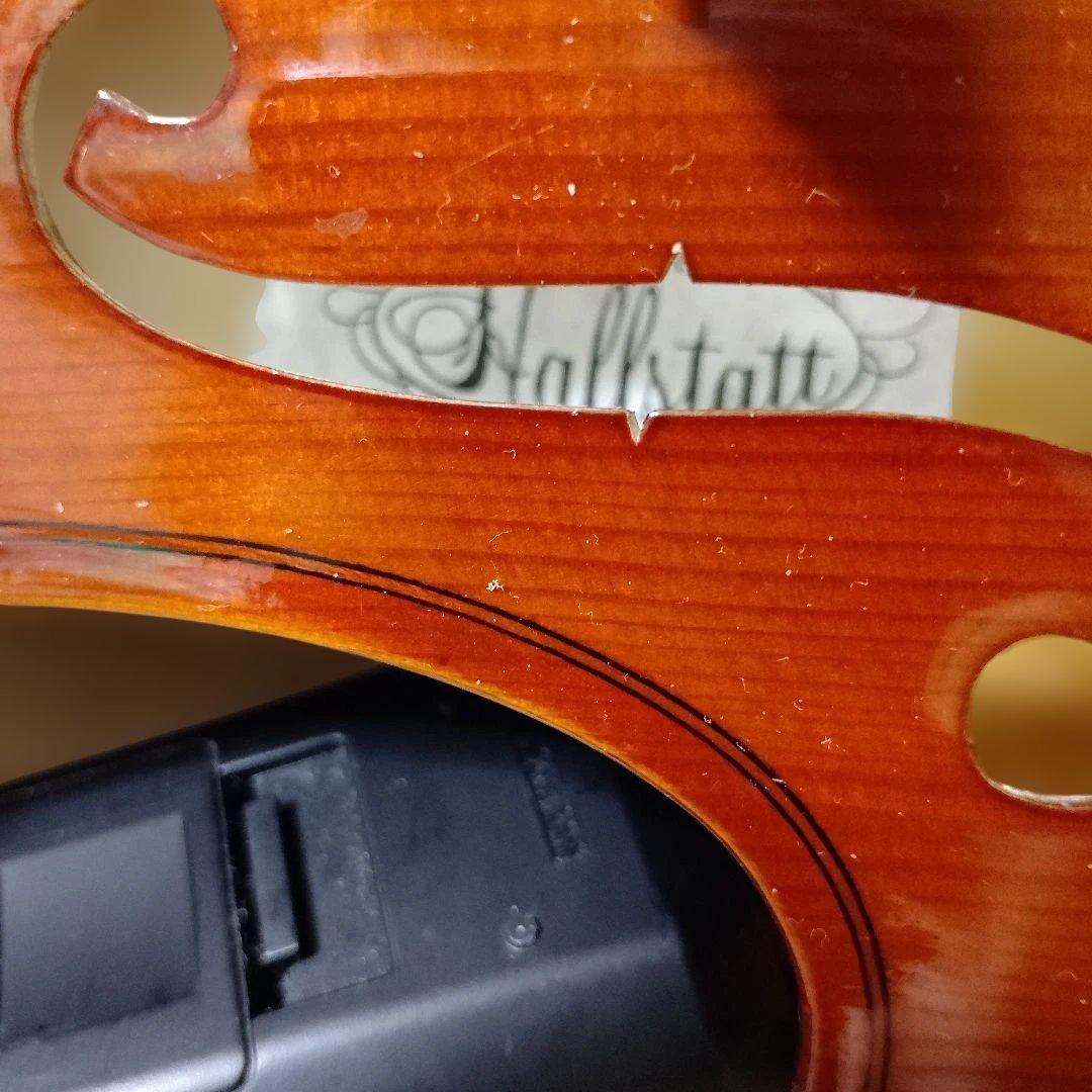 ♥特価♥ハルシュハットバイオリン全長約60センチ(4/4).弓ケ―ス松脂調弦笛付