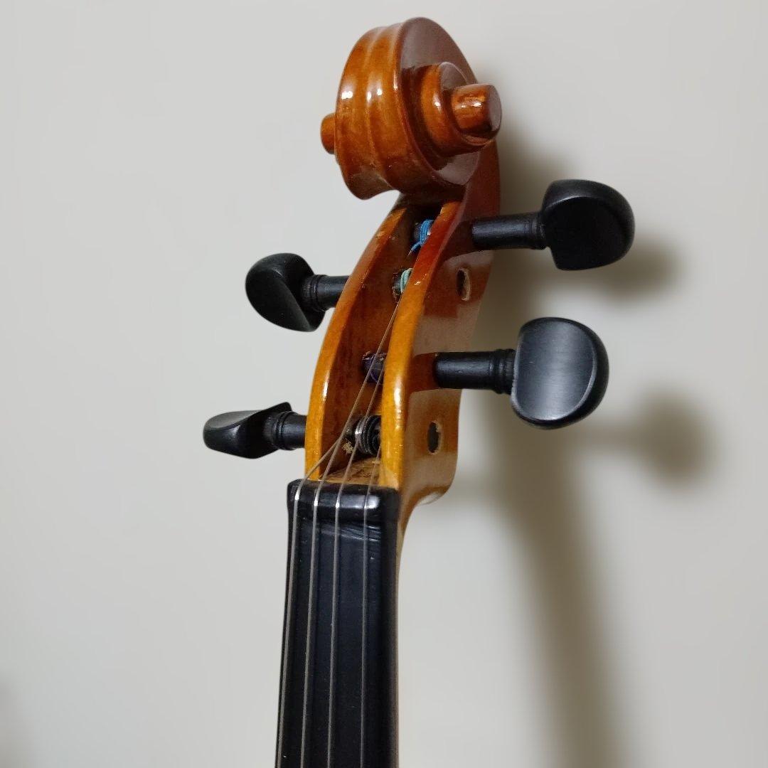 ♥特価♥ハルシュハットバイオリン全長約60センチ(4/4).弓ケ―ス松脂調弦笛付