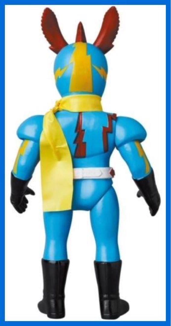 ★メディコム・トイ　東映レトロソフビ　イナズマン（劇中カラーVer）未開封・新品