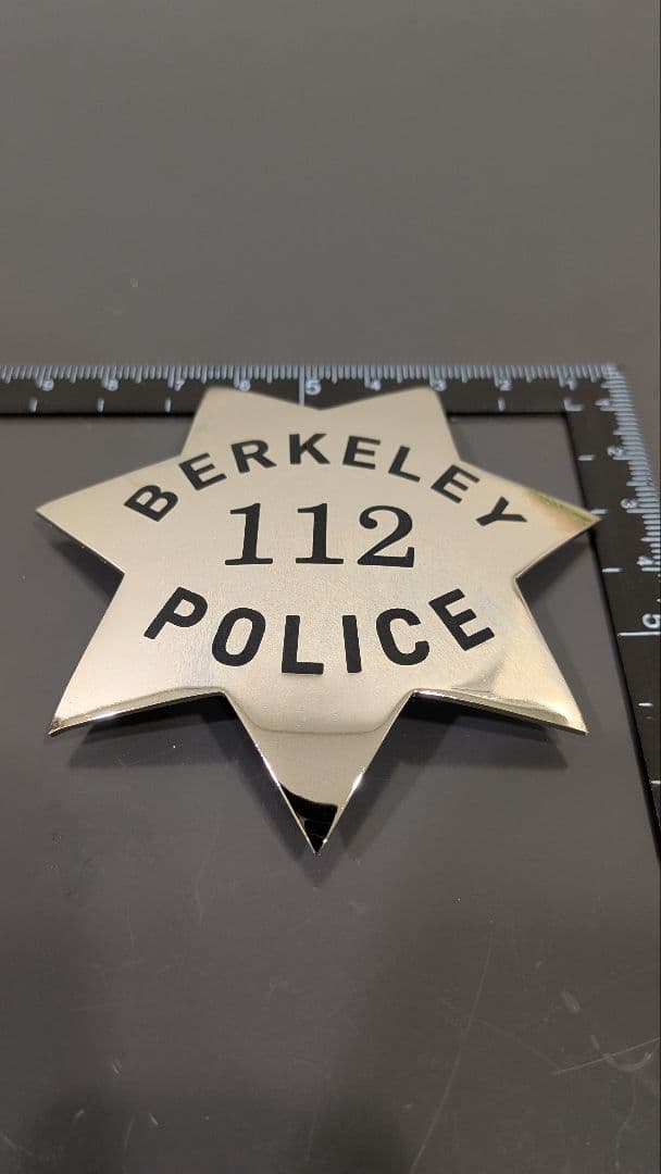 BERKELEY POLICE 112 セカンドバッジ