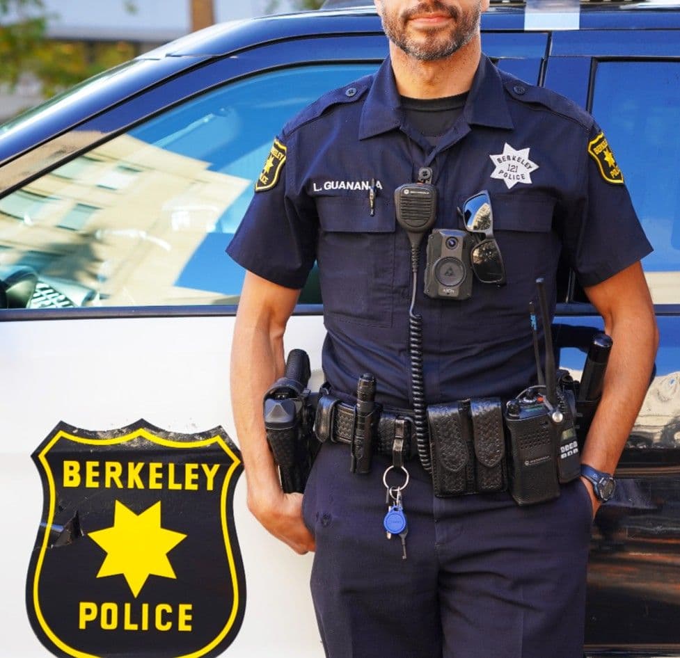 BERKELEY POLICE 112 セカンドバッジ