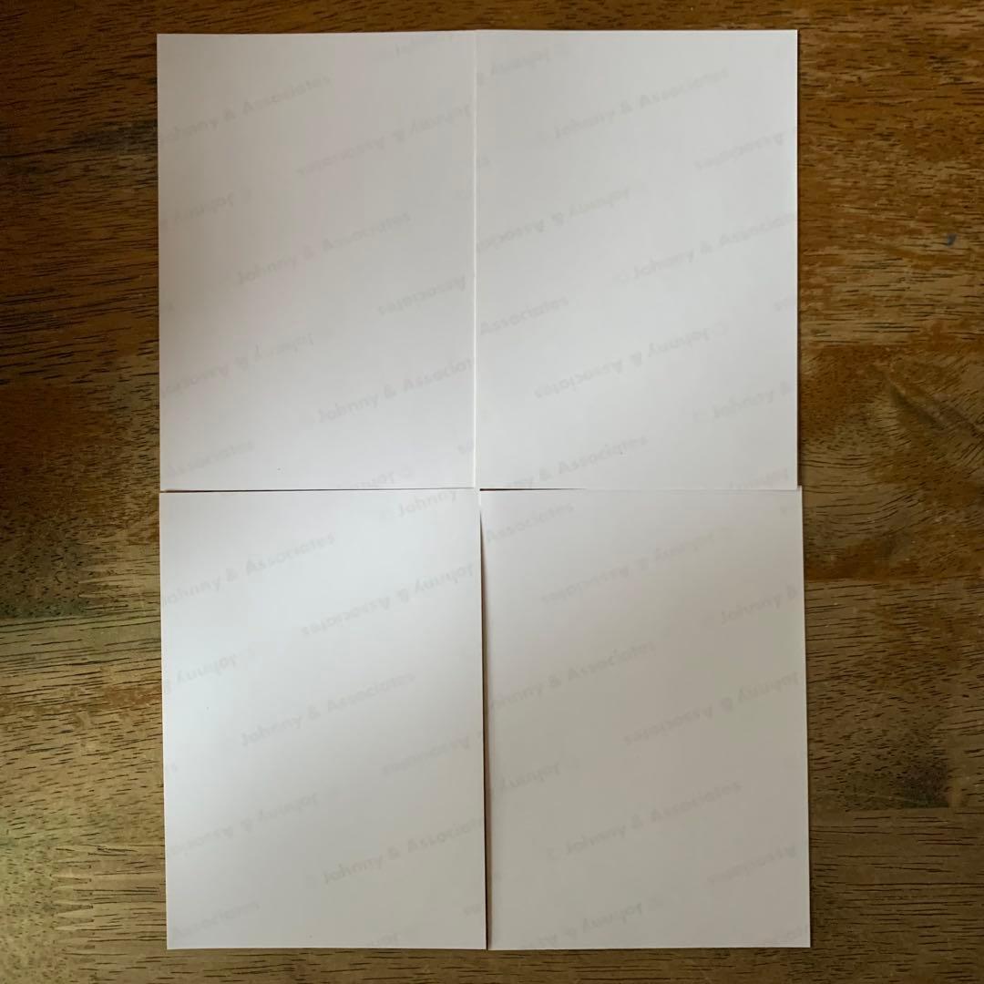 風間俊介公式写真4枚セット