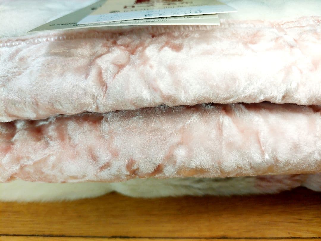 〈新品未使用 〉京都西川 ローズ毛布 軽い暖かい バラ柄 一重毛布