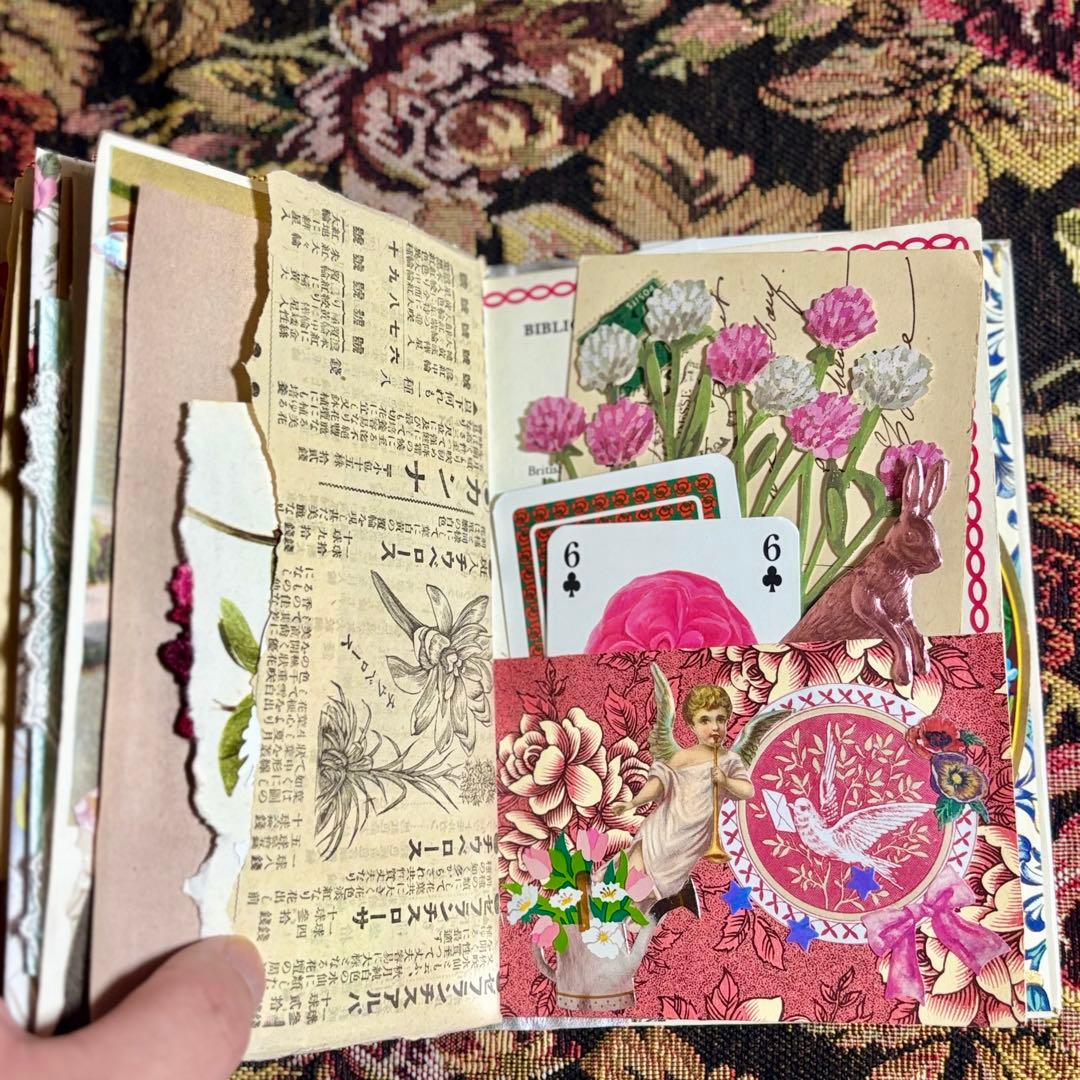 セール★ジャンクジャーナル　おすそ分け　紙もの　コラージュ素材　ヴィンテージ