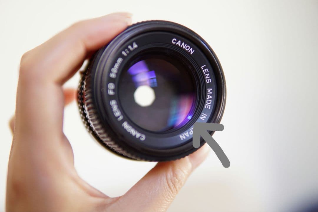 Canon 50mm f/1.4 レンズ オールドレンズ