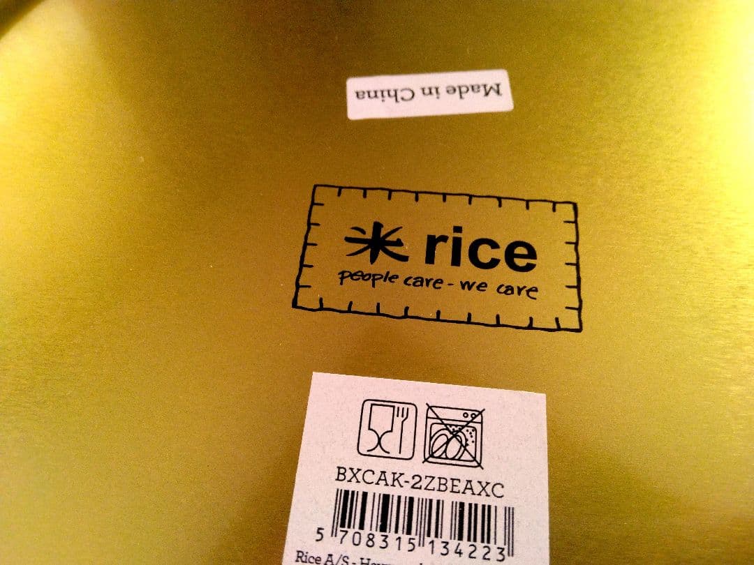 超激レア　入手困難　riceライス　アンドレア　ベア丸型ティン缶　デンマーク