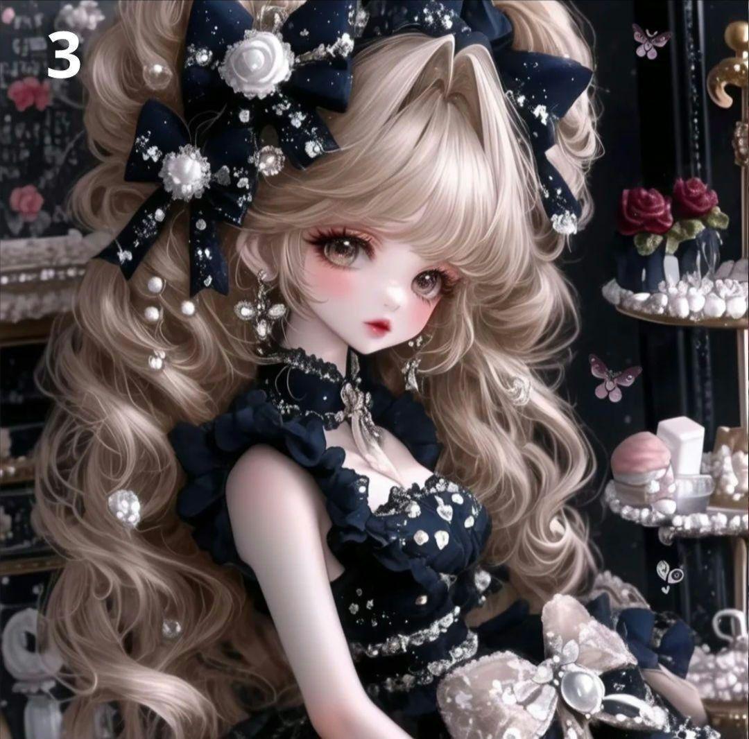 K☆K。。。★★様　　オーダー確認用　　かわいい女の子パネル生地　ハンドメイド