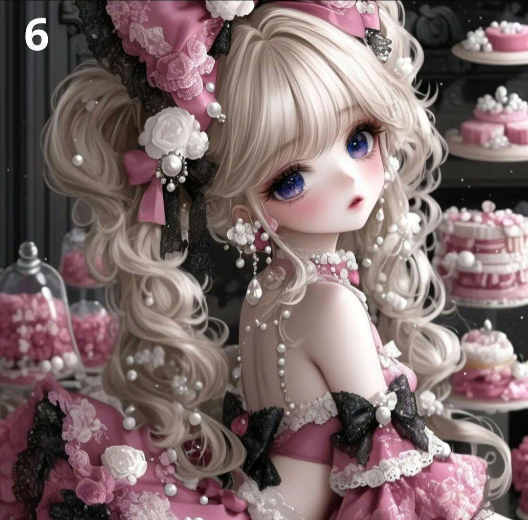 K☆K。。。★★様　　オーダー確認用　　かわいい女の子パネル生地　ハンドメイド