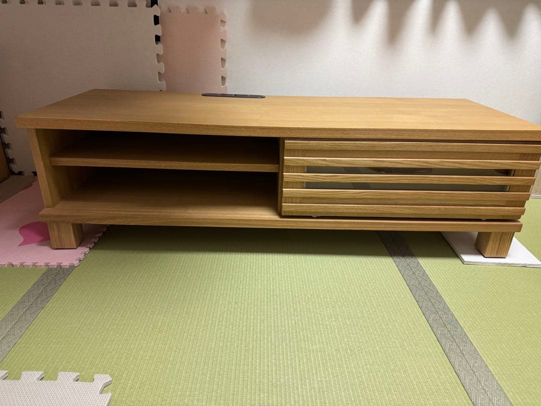 最終値下げ　テレビボード　リビングボード　ローボード　北欧ナチュラル　美品